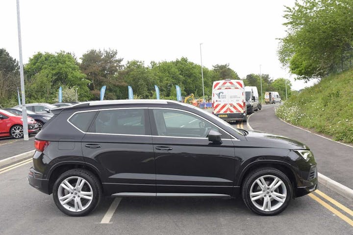Black SEAT Ateca 1.5 TSI Evo Fr 2022