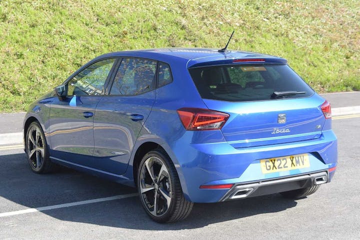 Blue SEAT Ibiza TSI Fr Sport 2022