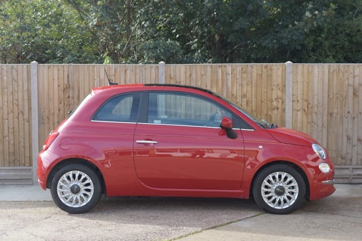 Red FIAT 500 1.0 Mhev Hatchback 2024