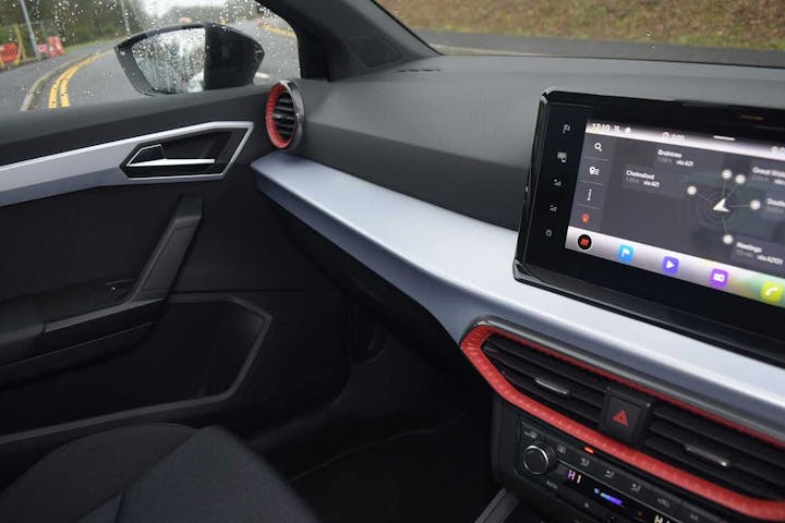 Black SEAT Ibiza TSI Fr 2023
