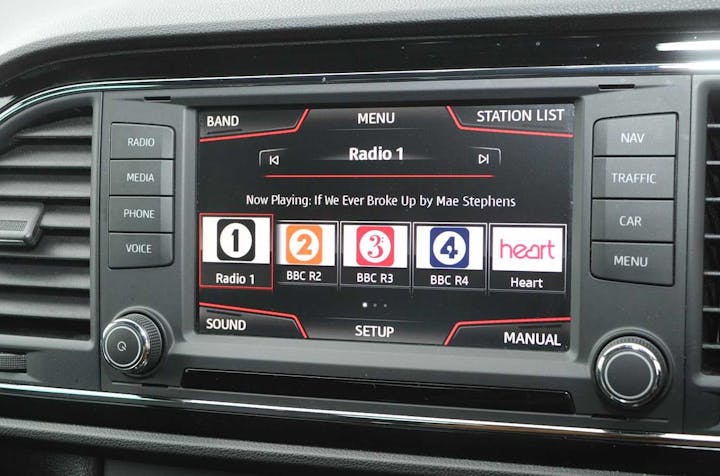 Grey SEAT Leon TDI SE Dynamic Technology 2016