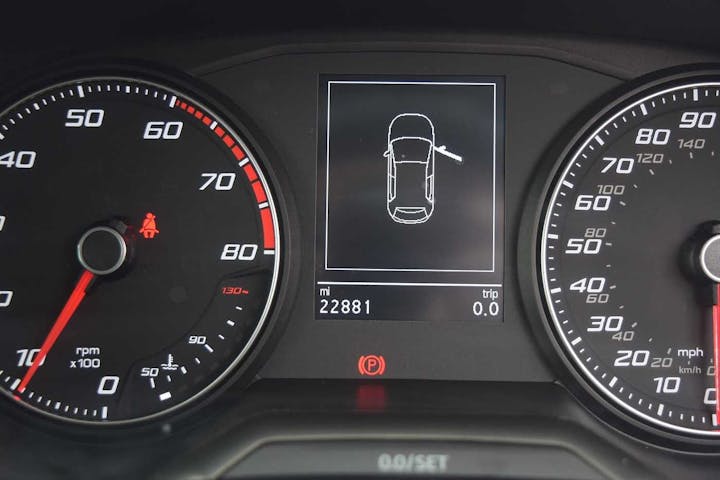 Grey SEAT Ibiza TSI Fr 2021