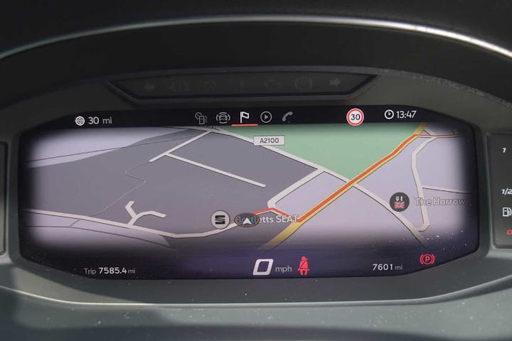 Grey SEAT Ibiza TSI Xcellence Lux 2021