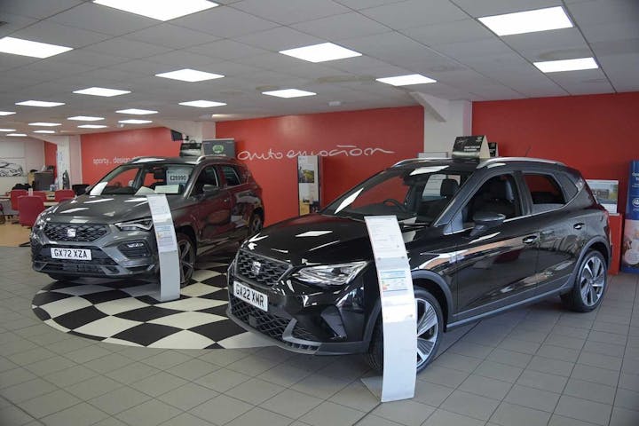 Blue SEAT Arona Ecotsi Xperience 2023
