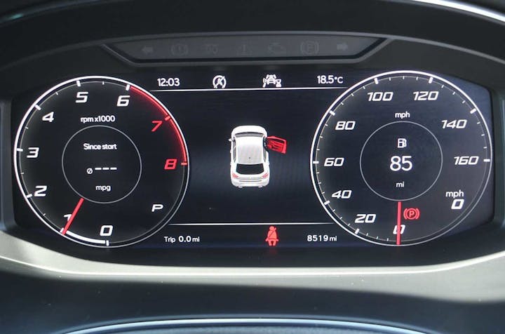 White SEAT Ibiza TSI Fr Sport DSG 2021