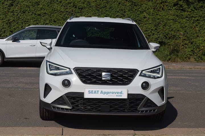White SEAT Arona Ecotsi Fr Sport DSG 2023