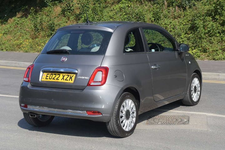 Grey FIAT 500 Dolcevita Mhev 2022