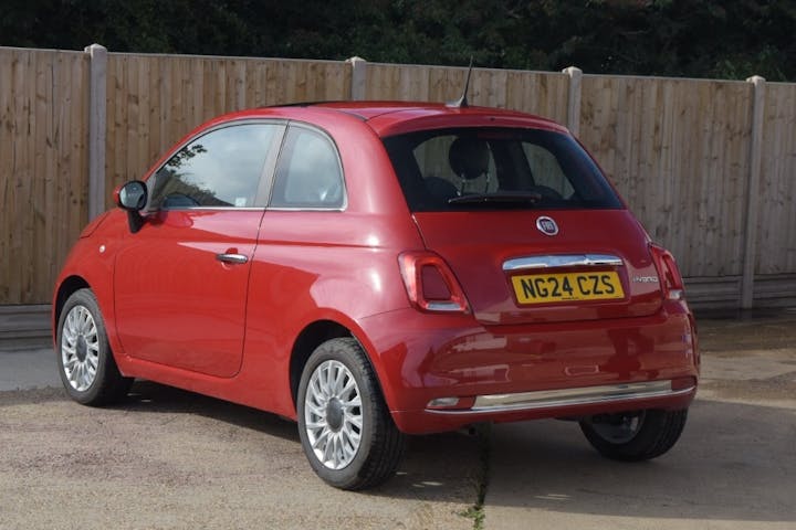 Red FIAT 500 1.0 Mhev Hatchback 2024