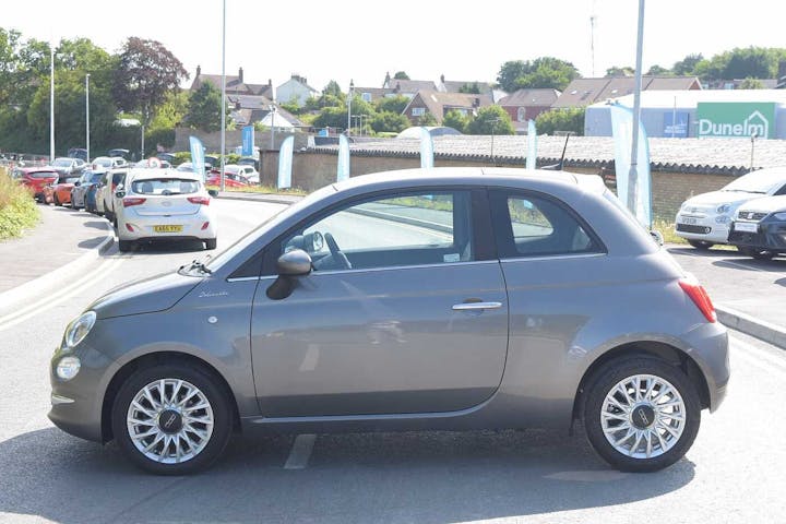 Grey FIAT 500 Dolcevita Mhev 2022