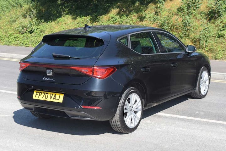 Black SEAT Leon TSI Evo SE Dynamic 2020