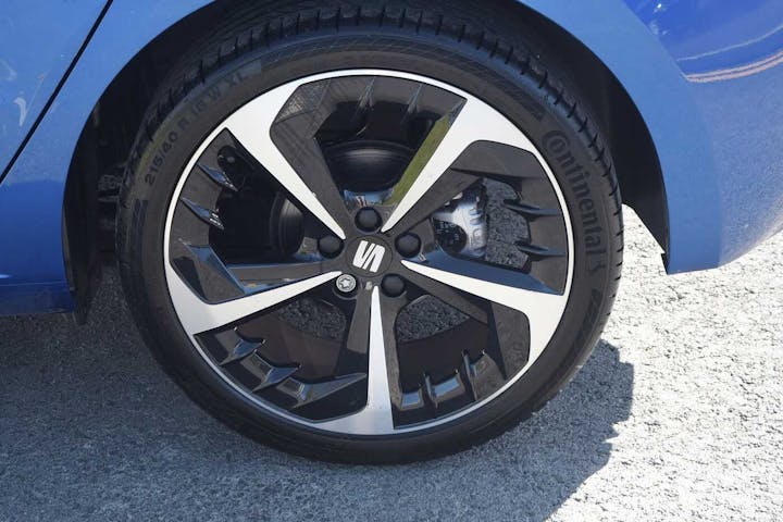 Blue SEAT Ibiza TSI Fr Sport 2022