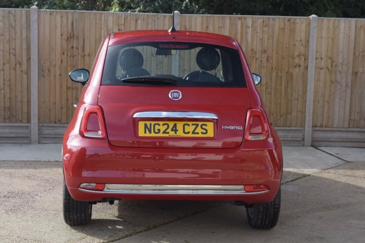 Red FIAT 500 1.0 Mhev Hatchback 2024