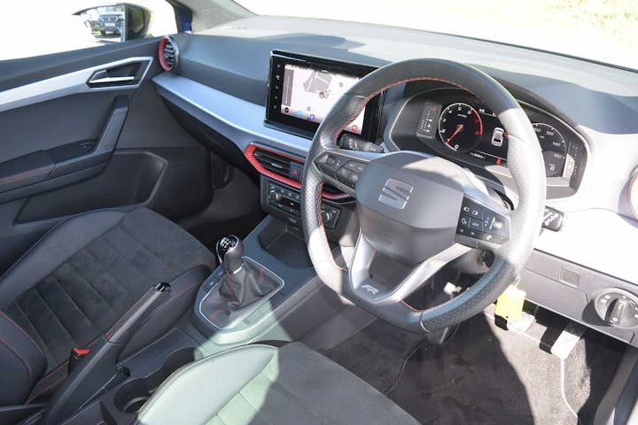 Blue SEAT Ibiza TSI Fr Sport 2022