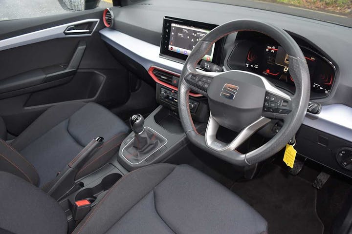 Black SEAT Ibiza TSI Fr 2023