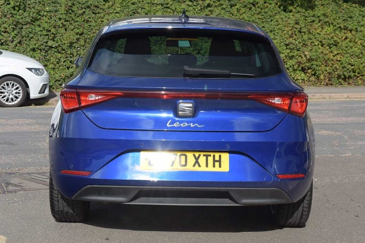 Blue SEAT Leon TSI SE Dynamic 2020