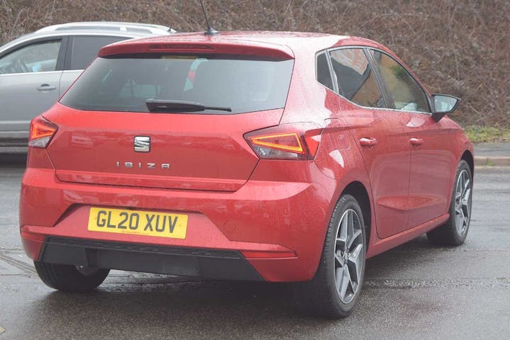 Red SEAT Ibiza TSI Xcellence Lux DSG 2020