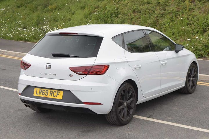 White SEAT Leon TSI Evo Fr Black Edition DSG 2019