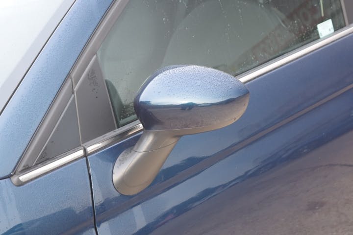 Blue FIAT 500 1.0 Mhev 2023