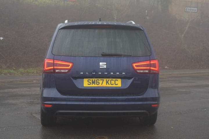 Blue SEAT Alhambra TDI Xcellence 2018