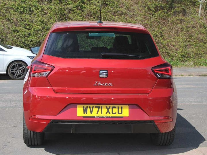 Red SEAT Ibiza TSI Xcellence Lux 2021